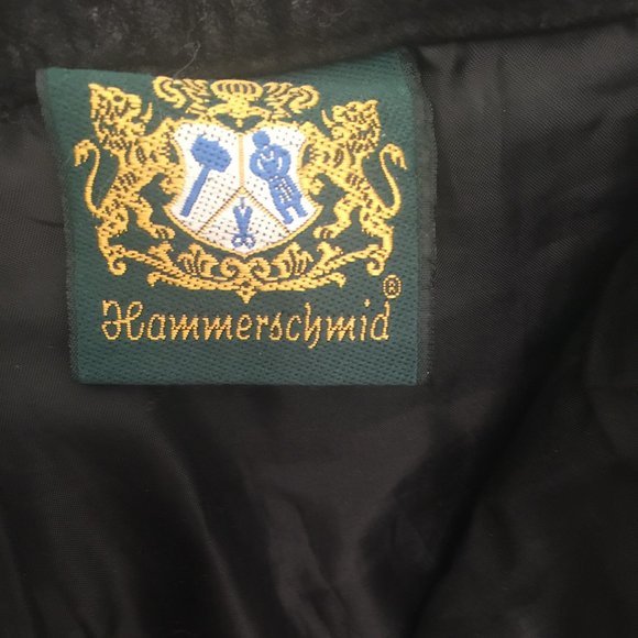 Trachten vintage black suede high top jeans from Germany - Picture 8 of 10